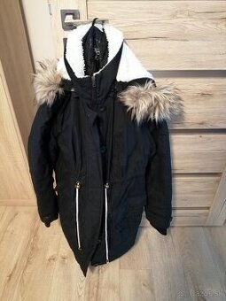 Tehotenský zimný kabát