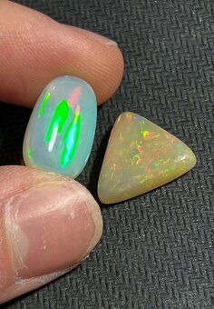 Výbrus kabošon Drahý opál Etiópia Mineral drahokam