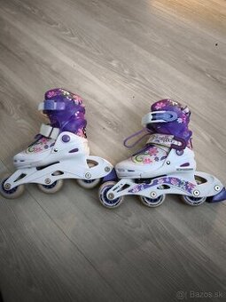 Dievčenské kolieskové korčule 26-29