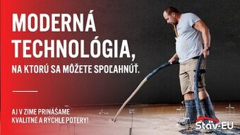 Realizujeme anhydritové potery v okrese Humenné