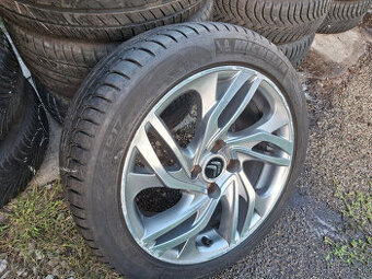 hliníkové disky 17" 4x108 Citroen C4 + letné 225/45 r17