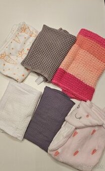 Deky a prikrývky plus župan