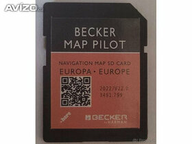 Mapy Becker Map Pilot 2022/23 pre Mercedes