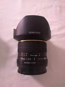 Samyang 14mm F/2.8 ED AS IF UMC Na Sony E Cena 170€