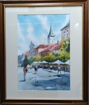 Obraz Košice Akvarel - 1