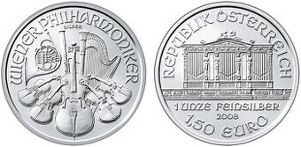 Kúpim investične striebro 1oz
