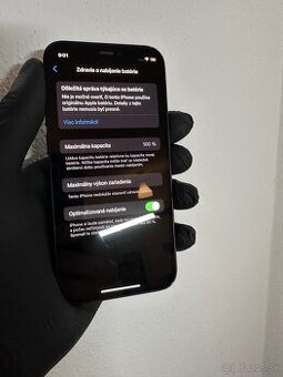 iPhone 12 mini 64Gb Stav batérie 100% batéria vymenená