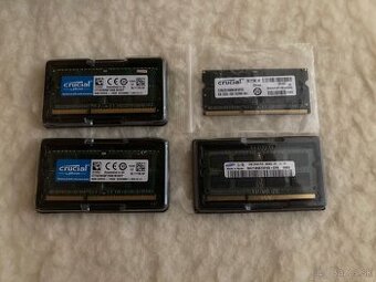 Predám Crucial & Samsung DDR3L 1600 MHz pamäte