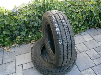 Predám 2x letné pneu OVATION 215/75 R16C 116/114R