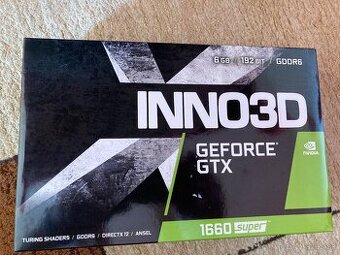 grafická karta Inno3D nVidia GTX 1660 Suoer