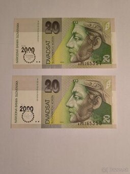20 Sk milenium rok 2000
