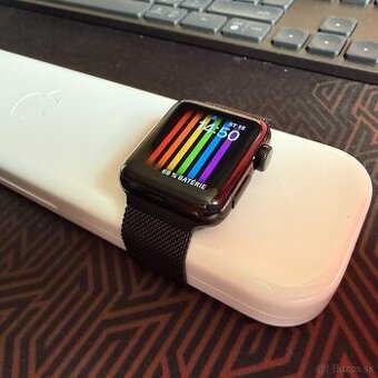 Apple Watch Series 2 38mm black z nerezovej ocele