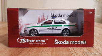 Abrex 1:43 Škoda Octavia II PČR se zeleným pruhem 1.edice