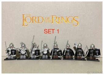 Figúrky pán prsteňov 3 (8ks) - typ lego, nové