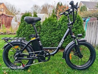 Mestský fat ebike Urlife 20x3.0“,500W,13Ah 624Wh,35km/h,80km