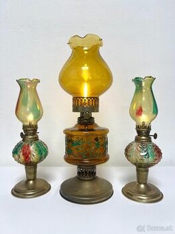 Stolove sklenene petrolejky