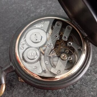 Obrovské kapesní hodinky Regulateur 67mm s průhlednou pracho