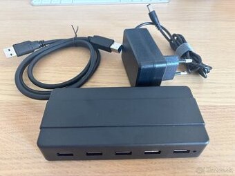 USB 3.0 Charging HUB 7 s napájacím adaptérom