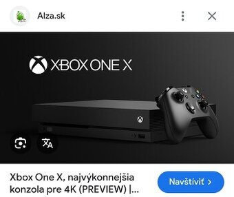 Predám Xbox One X ako nový