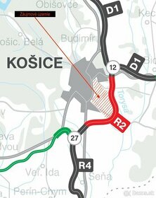 Na predaj investičné pozemky Košice-Krásna od 13€/m2