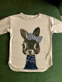 Predám krásny sveter so zajačikom - 1