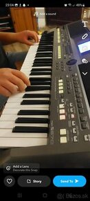 Predám klávesy yamaha psr s670