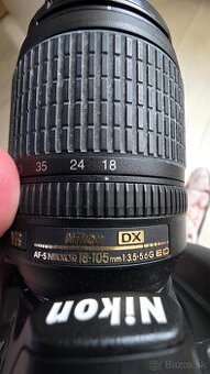 Nikon D3100 +Nikkor 18-105mm