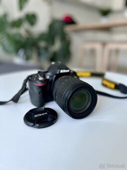 Predám zrkadlovku Nikon D5200 vo veľmi dobrom stave
