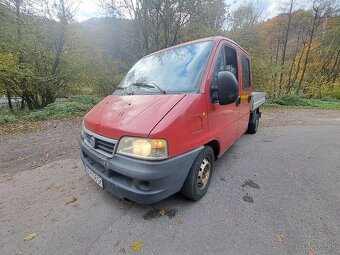 Fiat Ducato valník 7 miest
