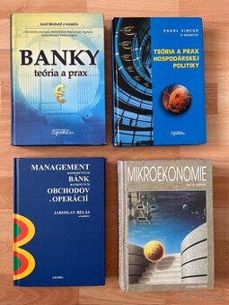 Knihy - banky, hospodárska politika, mikroekonomia