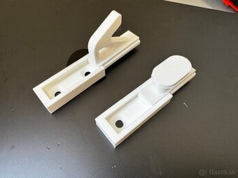 Nástenný vešiak – pevný, praktický, 3D tlač