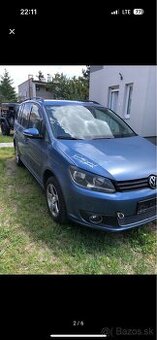 NAHRADNE DIELY VW TOURAN 1,6 TDI MANUAL