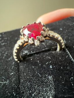 Prsteň Srdce Thomas Sabo limited. 925 velkosť 50