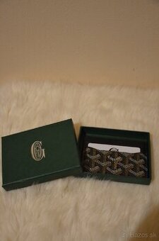 Goyard cardholder čiernej farby 1:1