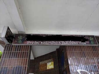 Svetelná reklama LED exteriér