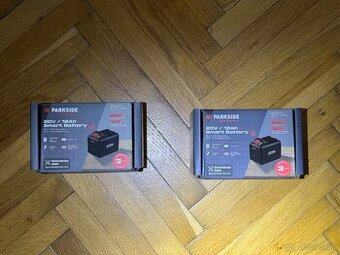 Predam nové 20V 8ah a 20V 12ah Parkside Batérie záruka 3roky