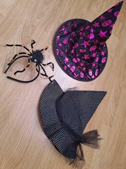 Klobúky a čelenka Halloween