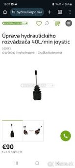 Zetor hydraulicky rozvadzač