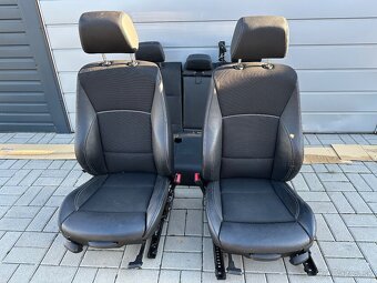 Sedačky bmw f25 x3 kompletne polokožené sedadla