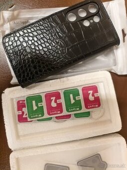 Predám nove puzdro a ochranné sklá Samsung S25 ultra