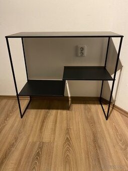 Kovová stojaca/nástenná polica