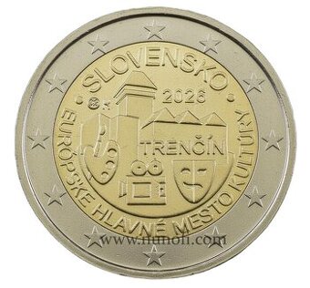 Pamätná minca:  Európske hlavné mesto kultúry Trenčín