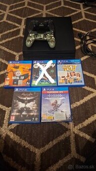 Predam PS4 PRO 1TB 2x ovladač+hry Plne funkčne tichý chod. V