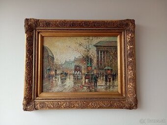 Antoine Blanchard - luxusný obraz 56x46 cm