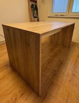 Pracovné stoly dekor: dub san remo/biely