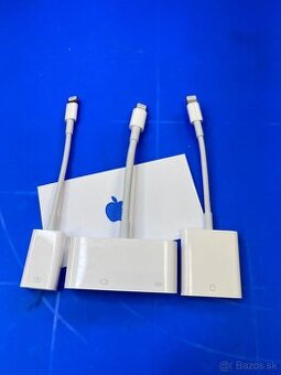  Originál Apple redukcie Lightning na SD , USB , VGA