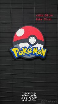 Pokémon nástenná dekorácia Pokéball