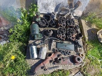 Zetor vrtula, palivové filtre, hlavy motora