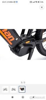 Elektrobicykel Cycleman 29" – 950 km, NOVÁ BATÉRIA (po výme