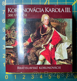 Zlatá 100€ minca - Korunovácia Karola III. 2012
